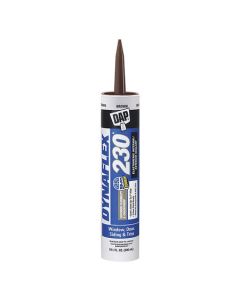 DAP - Dynaflex 230 - Latex Caulk - #18303 - Dark Bronze - 10.1oz