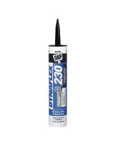 DAP - Dynaflex 230 - Latex Caulk - #18280 - Black- 10.1oz