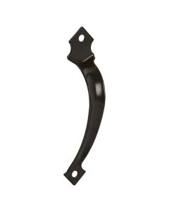 NH - Gate Pull - Ornamental - Black - 6.5" 