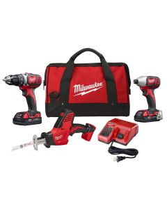 Milwaukee M18™ - Drill/Impact Driver Kit w/2 Batteries & Multi Volt Charger 