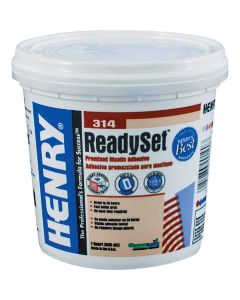 Henry - Ready Set - Premixed Mastic Adhesive #12255 - 1Qt