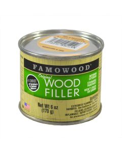 Famwood Solvent Wood Filler 1/4 Pt - Natural