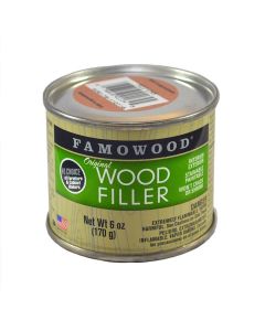 Famwood Solvent Wood Filler 1/4 Pt - Red Oak