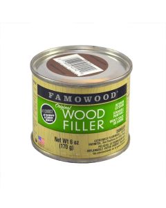 Famwood Solvent Wood Filler 1/4 Pt - Walnut