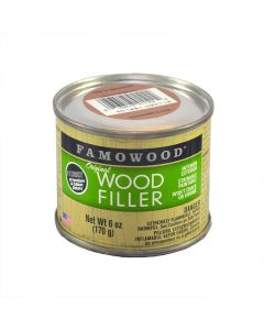 Famwood Solvent Wood Filler 1/4 Pt - Mahogany