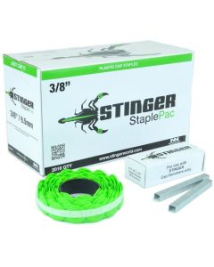 Stinger - Cap Staple - 3/8" - 2016ct - #0136420B (Tyvek)