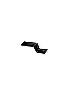 NH - Barn Door - Bar Holder - Open - Black - 1.5x6.3 