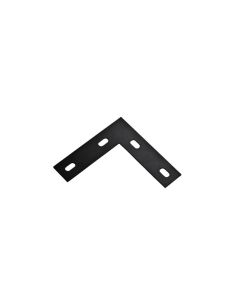 NH - Corner Brace Flat - Black - 6.5x1.5x.125 (Bulk)