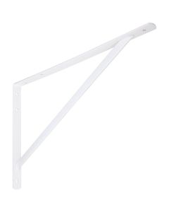 NH - Shelf L-Bracket - Heavy Duty - Powder Coat White - 20"