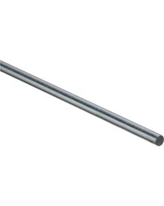 Steel - Rod - Rnd Smooth - Zinc - .437"x36"     