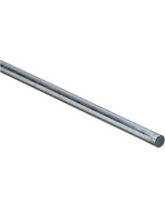 Steel - Rod - Rnd Smooth - Zinc - .3725"x72"