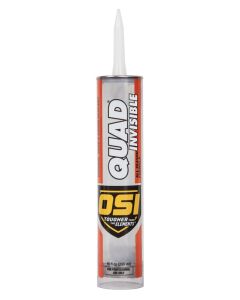 OSI - Quad Caulk - Invisible - 9.5oz