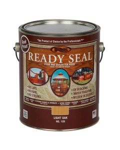 Ready Seal Ext Wood Stain - Light Oak (105) - Gal