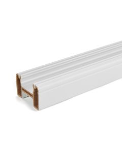 Trex Transcend - Universal Bottom Rail - 6' (Bottom Rail Only) - White