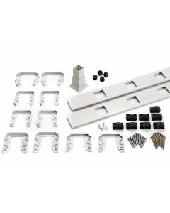 Trex Transcend - In-Fill Kit - Stair - 6' Square/Colonial Comp. Baluster - White