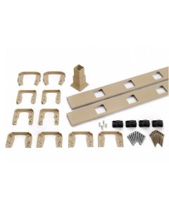 Trex Transcend - In-Fill Kit - Stair - 6' Square/Colonial Comp. Baluster - Rope Swing