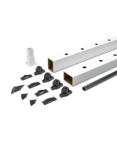 Trex Signature - Handrail Kit - Horizontal - 6'x36" - Aluminum - Square Balusters - White