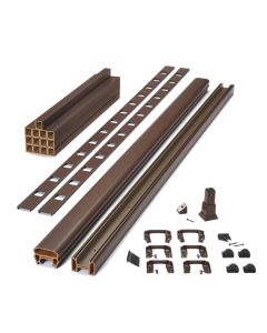 Trex Signature - Handrail Kit - Horizontal - 8'x36" - Aluminum - Square Balusters - Bronze