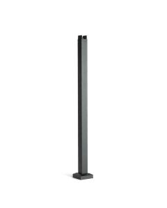 Trex Signature - Cross-Over Post - Aluminum - 2.5"x36" (for 36" Height Rail) - Bronze (IRC)