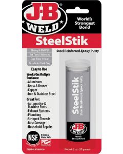 J-B Weld - SteelStik Epoxy Putty #8267 - 2oz