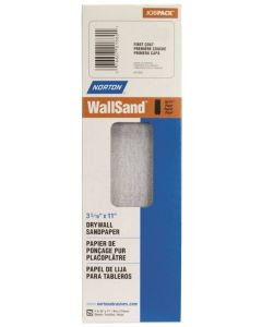 WallSand - Sandpaper - 4-3/16"x11" - 100-Grit - 5ct