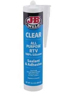 J-B Weld - All Purpose Sealant & Adhesive Silicone - Clear RTV 10.3oz