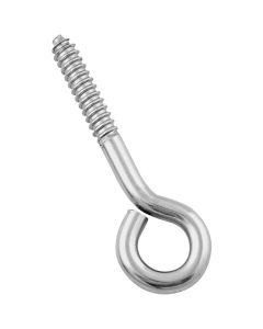 NH - Eye Lag Screw - Stainless Steel - .3725x4.5 (3/8x4-1/2") 