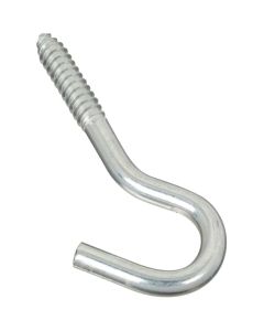 NH - Screw Hook - Zinc - .3725x4.875 (3/8x4-7/8")