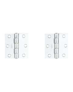 NH - Hinge - Utility - Fixed Pin - 2.5" - Zinc