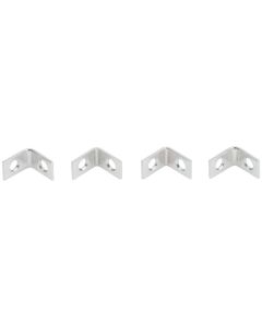 NH - Corner Brace - Zinc - .75x.5 - 4ct