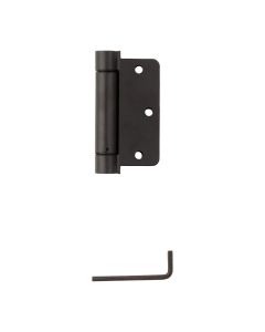 NH - Hinge - Spring Close Rnd Crnr - Oil Rub Brnz - 3.5" 