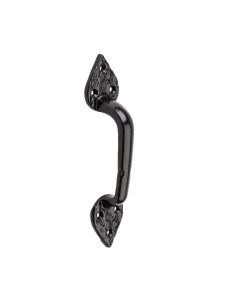 NH - Pull - Gate Pull - Decorative HD Spear - Black - 4.8125"