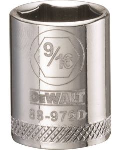 Dewalt - Socket - 3/8" Drive - 9/16"