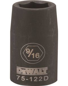 Dewalt - Impact Socket - 1/2" Drive - 9/16"