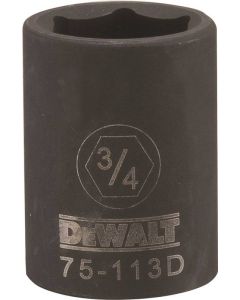 Dewalt - Impact Socket - 1/2" Drive - 3/4"