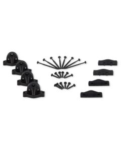 Trex Select - Mounting Hardware Cut Kit - Stair - Round Balusters - Black 