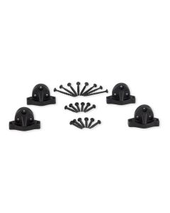 Trex Select - Mounting Hardware Cut Kit - 0° Horizontal - Round Balusters - Black 