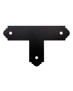 Simpson Outdoor Accents - APT4 - Ornamental T Strap 4" - 12Ga - Z-Max w/Black Powder Coat