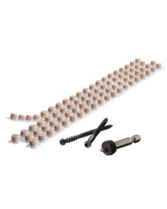 Cortex - Screw & Plug System - TT - Legacy - 2-1/2" Screws - Espresso - 100LF