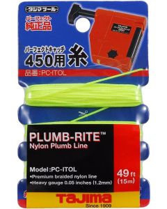 Tajima - Plumb-Rite - Braided Plumb Line - 49FT