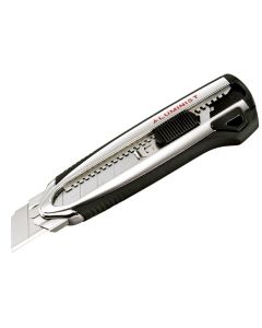 Tajima - Aluminist Magazine Utility Knife - Dual Blade Lock - Chrome - #700C