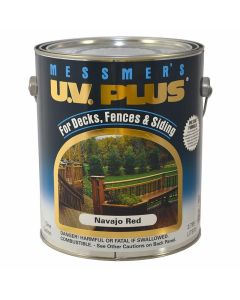 Messmer's - UV Plus Semi-Trans Stain - Navajo Red #MS601 - 1Gal