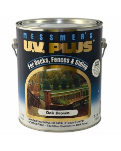 Messmer's - UV Plus Semi-Trans Stain - Oak Brown #MS604 - 1Gal