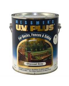 Messmer's - UV Plus Semi-Trans Stain - Charcoal #MS607 - 1Gal