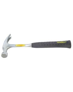 Estwing - 20oz Straight Claw Rip Hammer Forged Steel w/Vinyl Grip - Straight Hndl/Smooth Face - #E3-20S