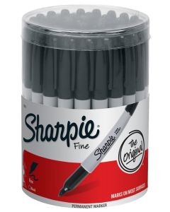 Sharpie - Permanent Marker - Fine Point - Black (Each)