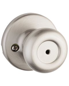 Kwikset - Tylo - Privacy/Bed/Bath Knob - Satin Nickel - 300T15CP 