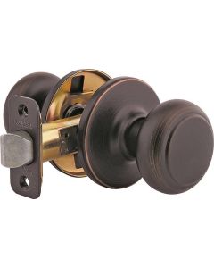 Kwikset - Cove - Passage/Hall/Closet Knob - Venetian Bronze - 200CV11PCP