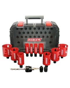 Diablo - Hole Saw - Bi-Metal General Purpose - 14pc Set