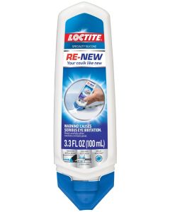 Loctite "Re-New" Kitchen & Bath Caulk - Silicone - 2.7oz (100ml)